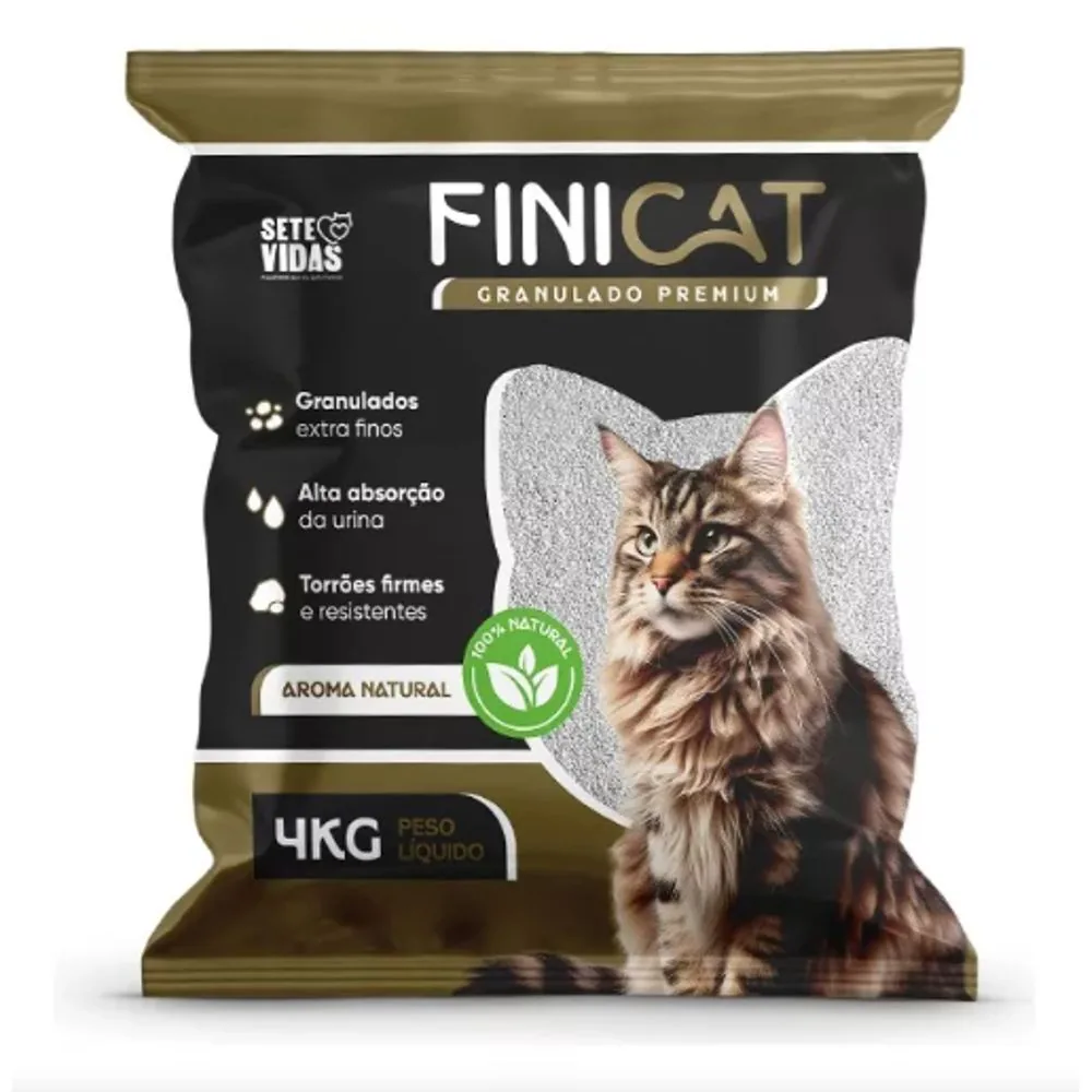 Areia Sanitária Fini Cat 4kg