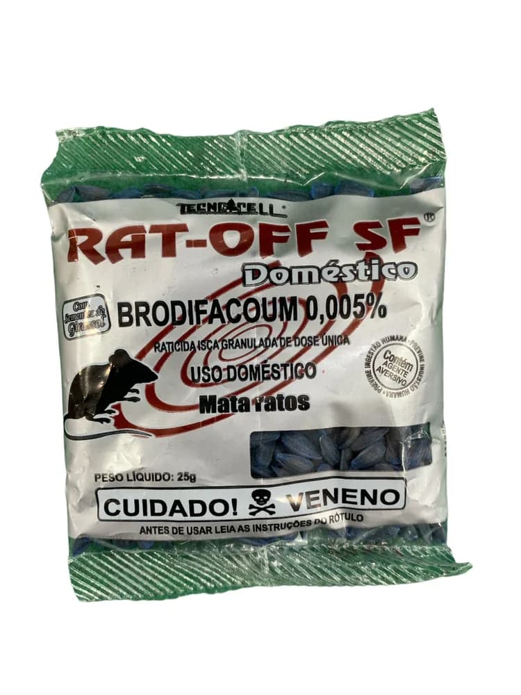 Mata Rato Rat-Off Isca Girassol