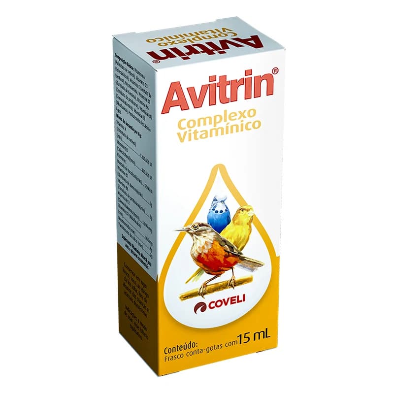Avitrin Complexo Vitamínico Aves 15ml