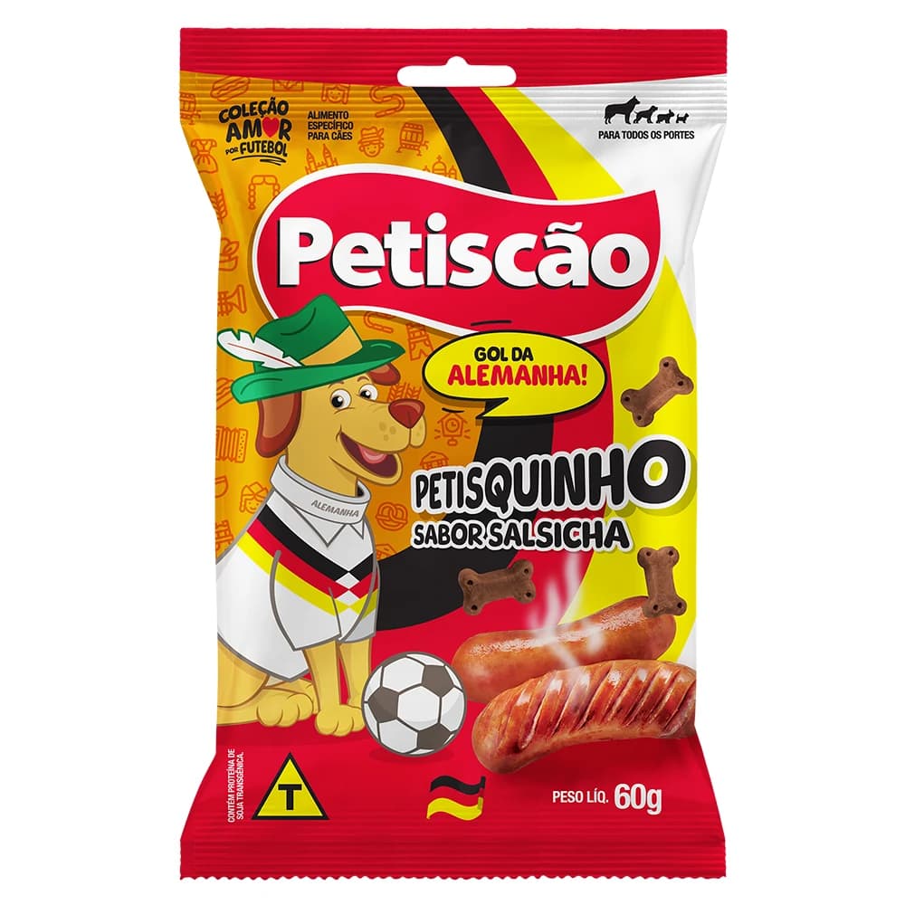 Bifinho Petisquinho Petiscão Alemanha Sabor Salsicha 60g