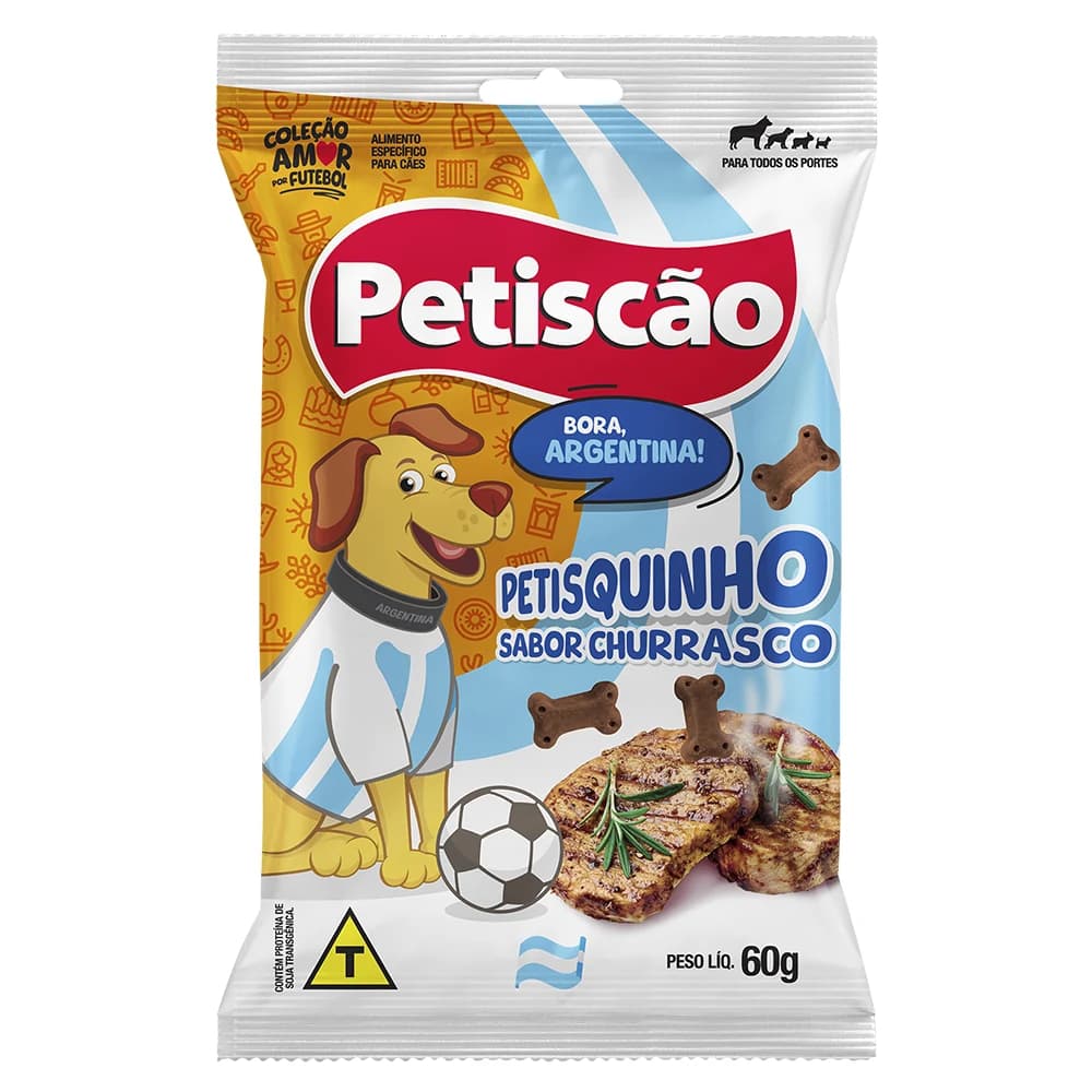 Bifinho Petisquinho Petiscão Argentina Sabor Churrasco 60g