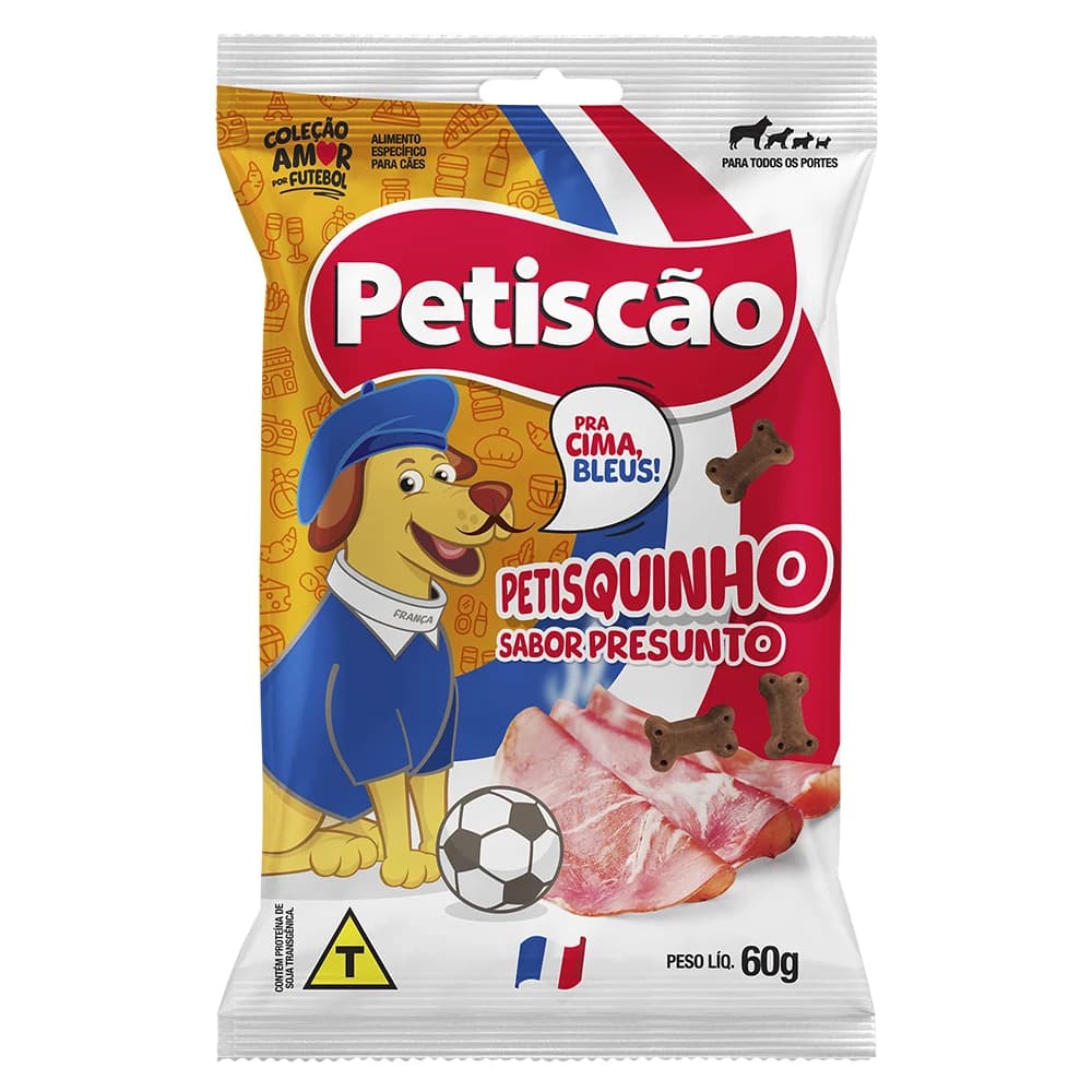 Bifinho Petisquinho Petiscão França Sabor Presunto 60g