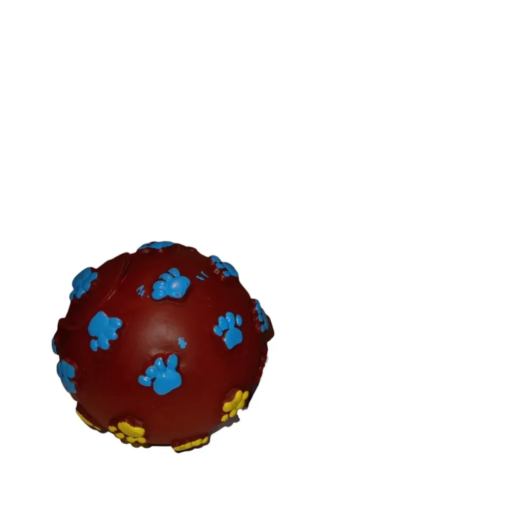 Bola de Vinil Tex Patinha com Osso 8cm
