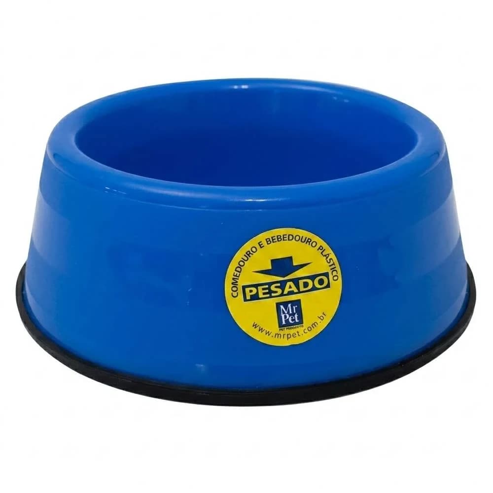 Comedouro Pesado Pequeno 1L Vermelho