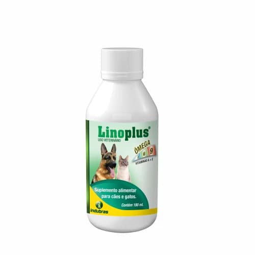 Linoplus Suplemento Cães e Gatos 180ml