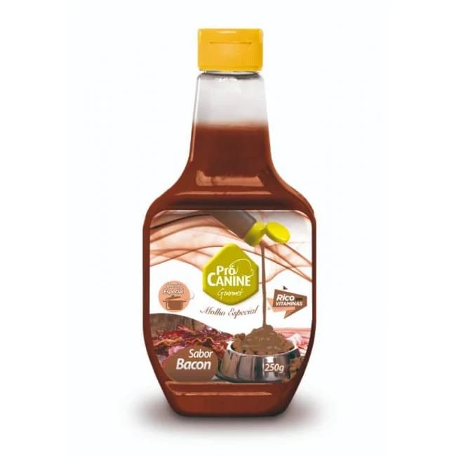 Molho Especial Pró Canine Gourmet Bacon 250g