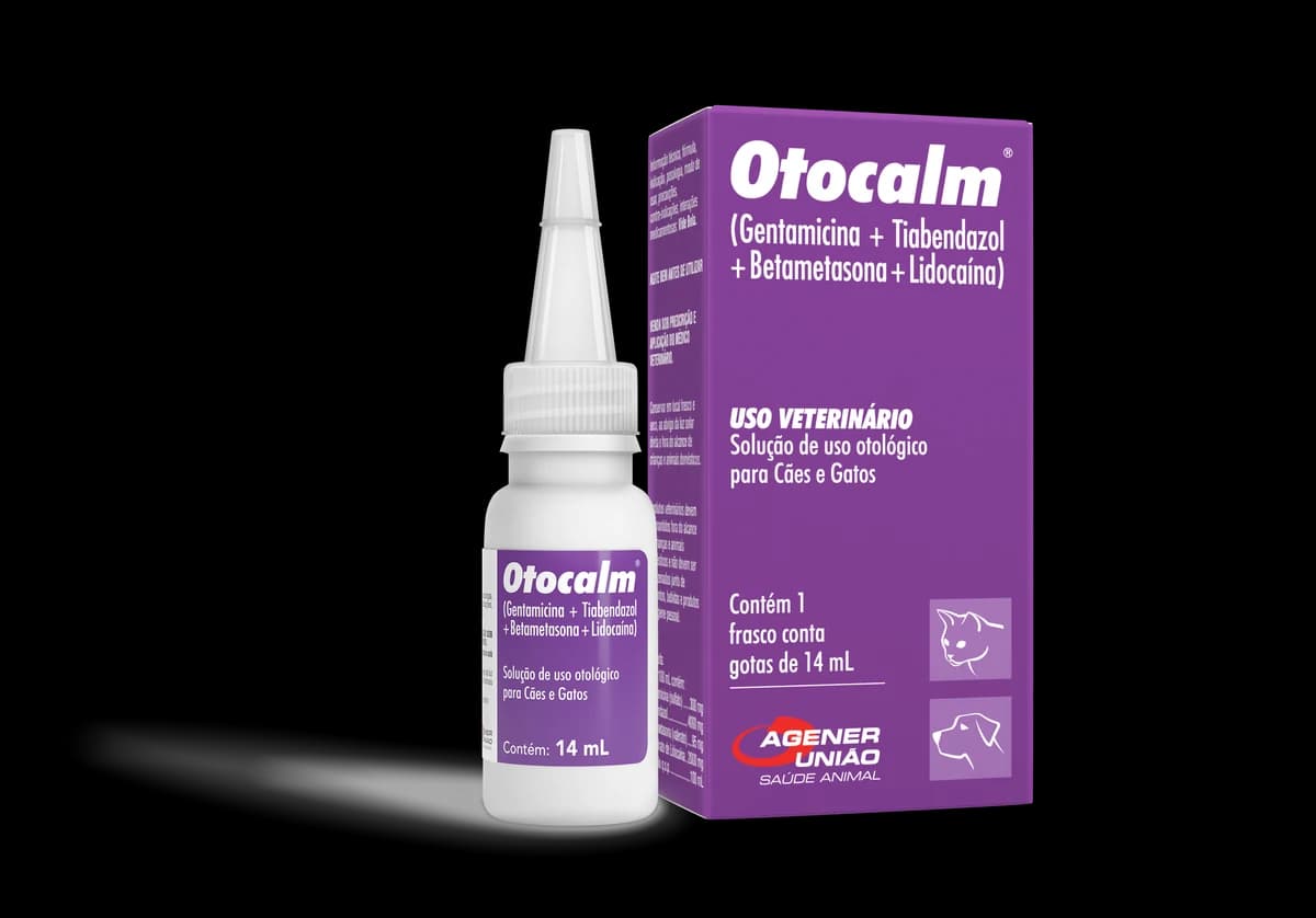 Otocalm Solução Otológica Cães e Gatos 14ml