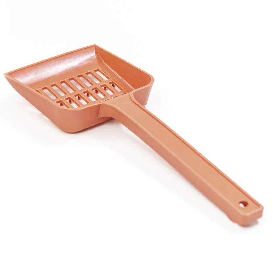 Pá Plástica Higiênica São Pet Terracota 28x10 cm