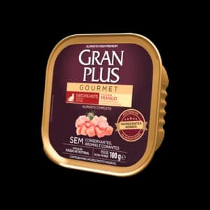 Patê GranPlus Gourmet Gatos Filhotes Frango 100g