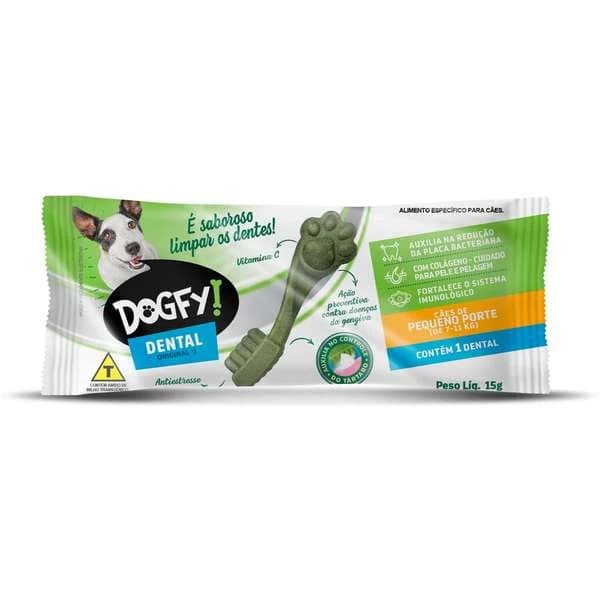 Petisco Dogfy Dental Cães Porte Pequeno