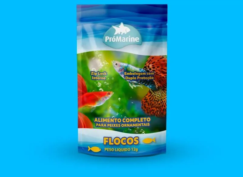Pro Marine Flocos Zip Pet Fish 12g