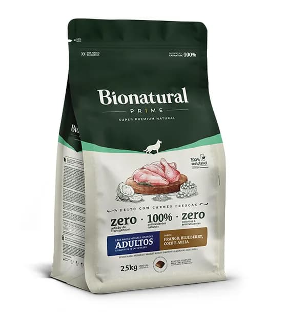 Ração Bionatural Cães Adultos a Granel