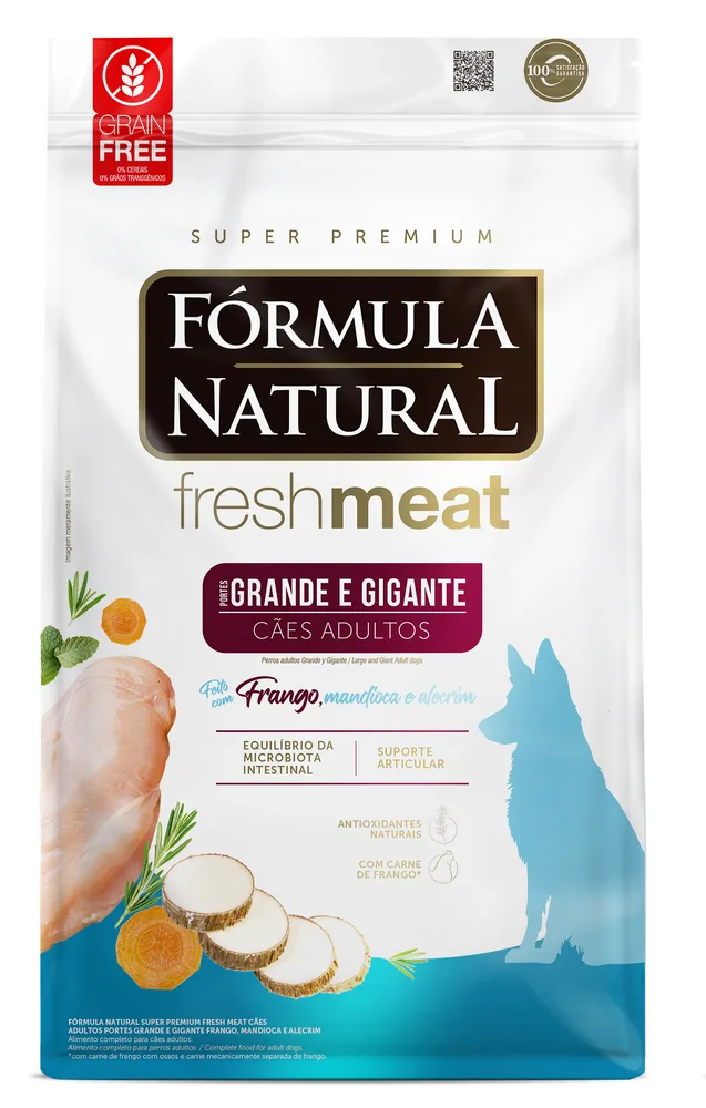 Ração Fórmula Natural Cães Adultos Raças Grandes Granel