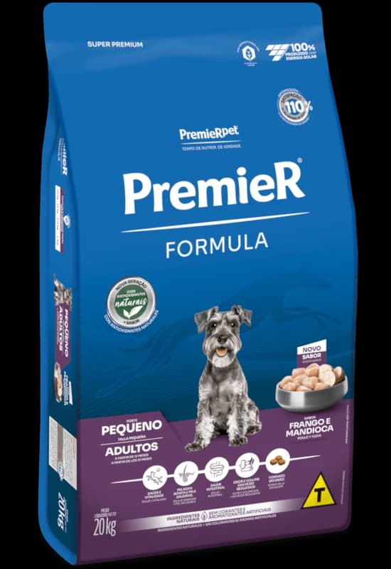 Ração Premier Fórmula Cães Adultos Porte Pequeno Frango (Granel)