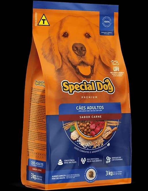 Ração Special Dog Adultos Sabor Carne (Granel)