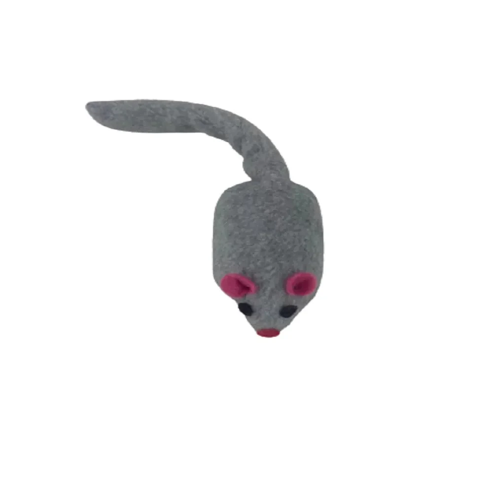 Ratinho Tex de Pelúcia com Corda 15cm