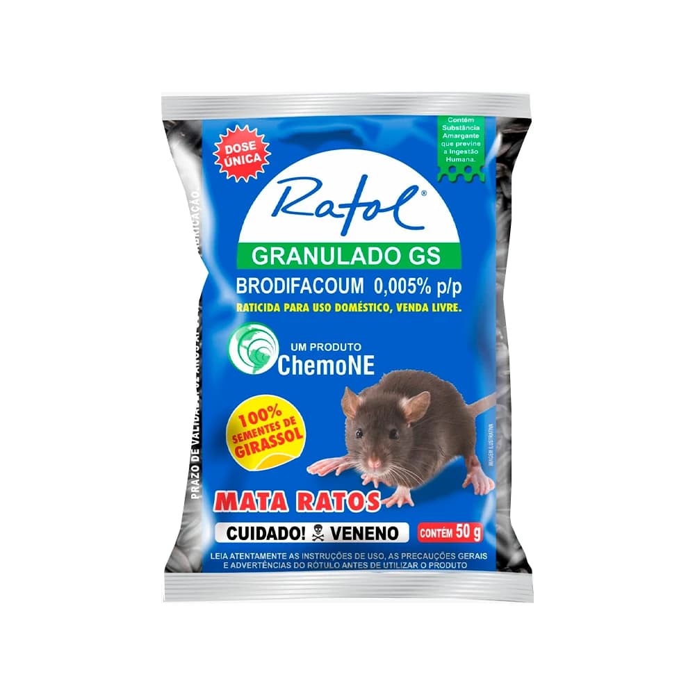 Ratol Granulado Girassol 50g