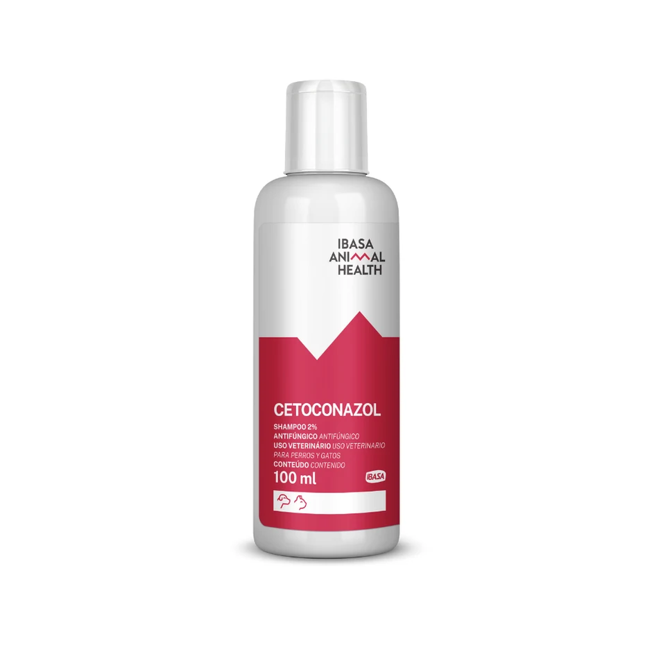 Shampoo de Cetoconazol 2% Ibasa Cães e Gatos 100ml