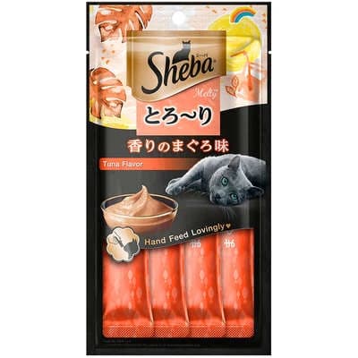 Sheba Petisco Cremoso Gatos Atum 48g