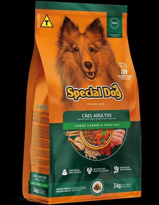 Special Dog Adultos Carnes e Vegetais Granel