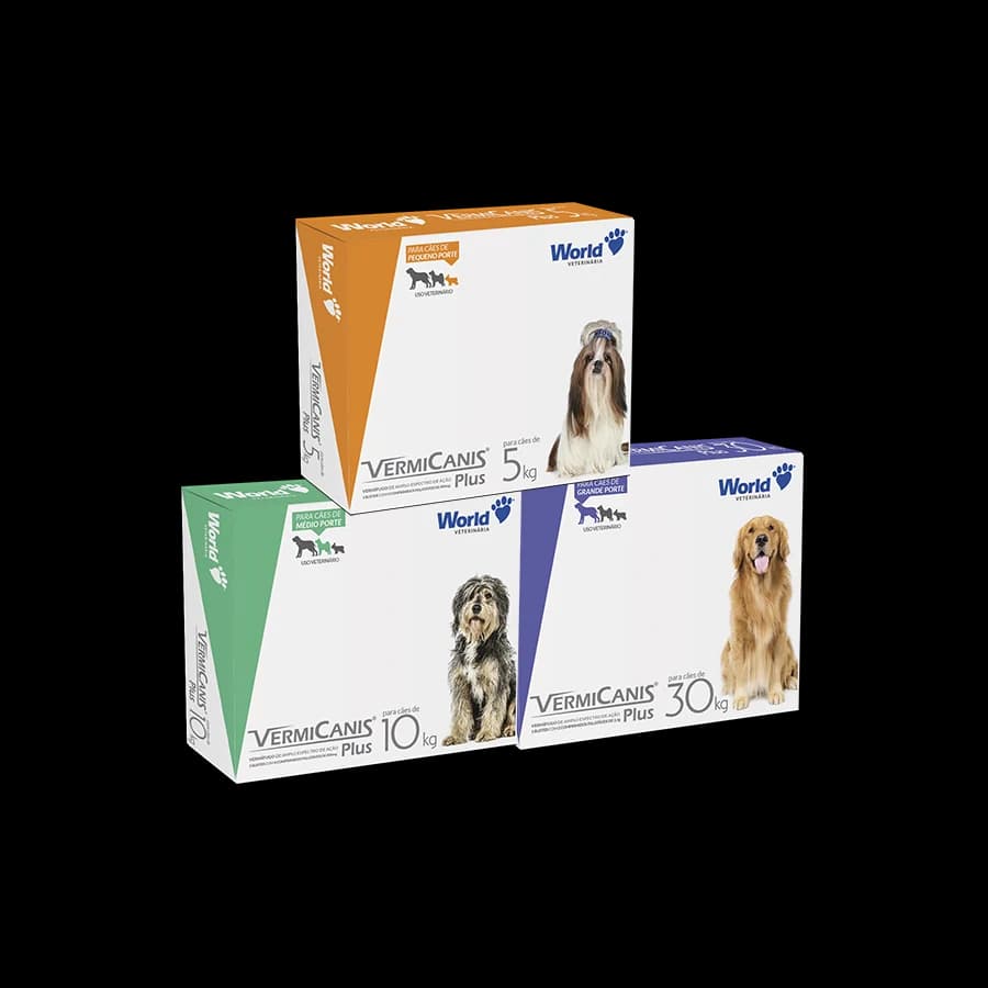VermiCanis Plus 2,4g Cães até 30kg